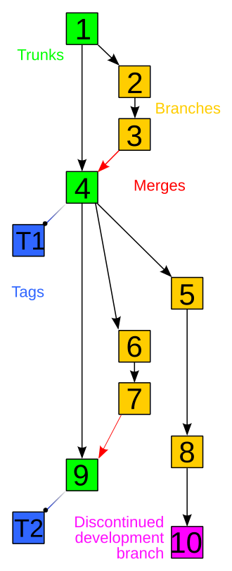 Version Control Graph